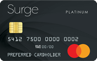Surge® Platinum Mastercard® - Card Image